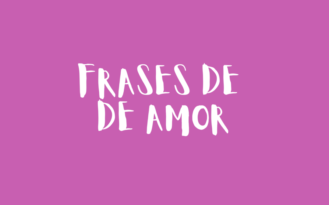 Frases de amor