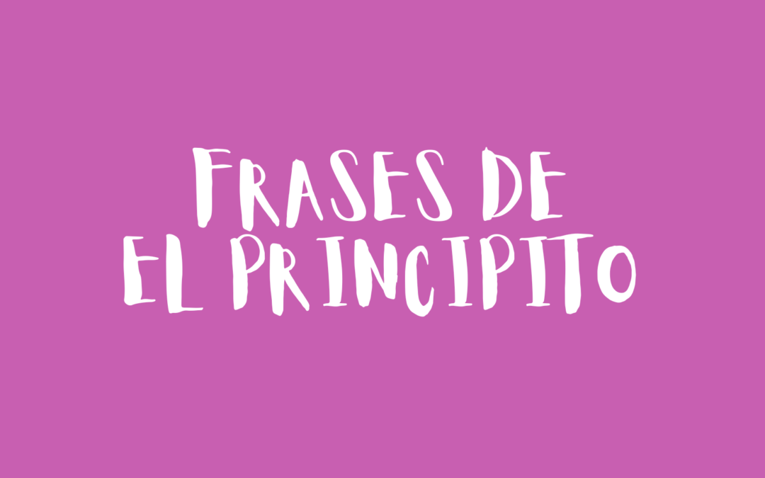 Frases de El Principito