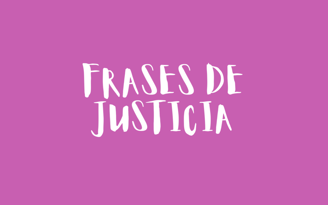 Frases de justicia