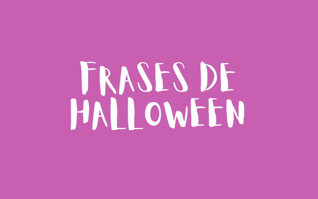 Frases de Halloween