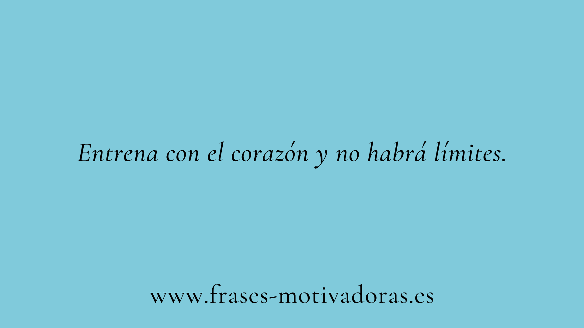 Frases de deportes para entrenar con el corazón
