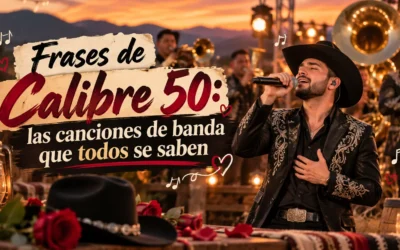 Frases de Calibre 50: las canciones de banda que todos se saben