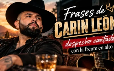 Frases de Carin León: despecho cantado con la frente en alto