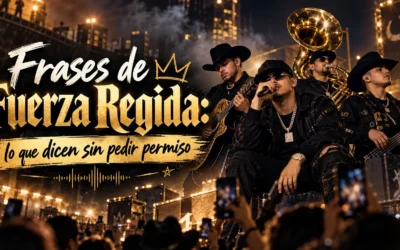 Frases de Fuerza Regida: lo que dicen sin pedir permiso