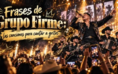 Frases de Grupo Firme: las canciones para cantar a gritos
