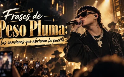 Frases de Peso Pluma: las canciones que abrieron la puerta