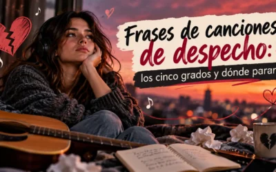 Frases de canciones de despecho: los cinco grados y dónde parar