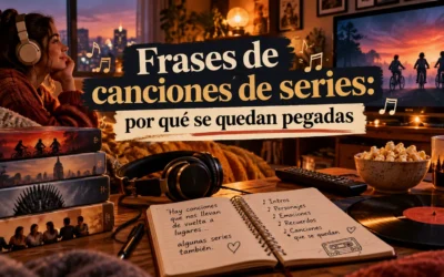 Frases de canciones de series: por qué se quedan pegadas
