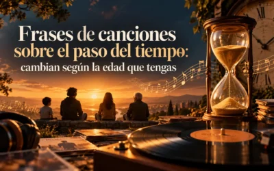 Frases de canciones sobre el paso del tiempo: cambian según la edad que tengas