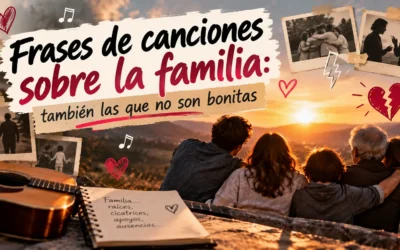 Frases de canciones sobre la familia: también las que no son bonitas
